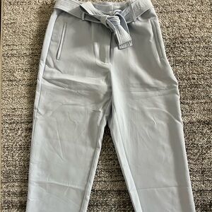 Pale blue pants